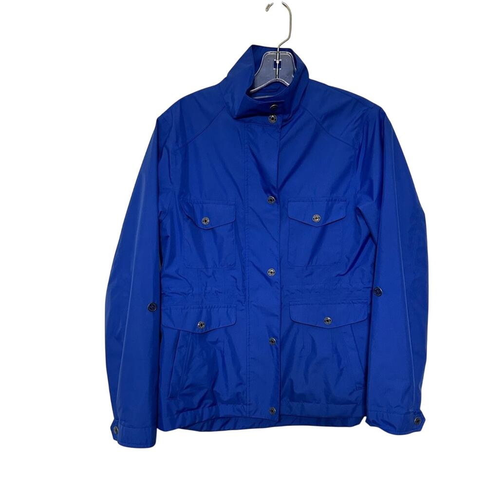 Peter Millar Element Royal Blue Woman's Windbreaker Golf Jacket Size Small EUC